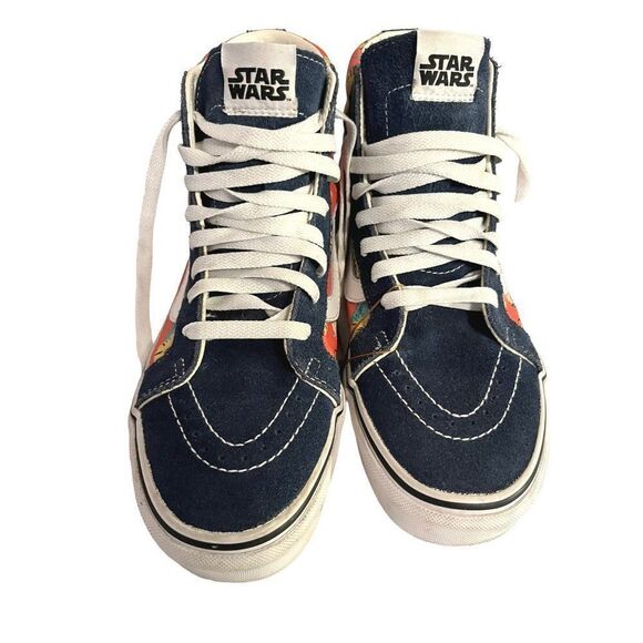 Vans X Star Wars Yoda Aloha Sk8 High Shoes Women's Size 9 - Picture 7 of 10
